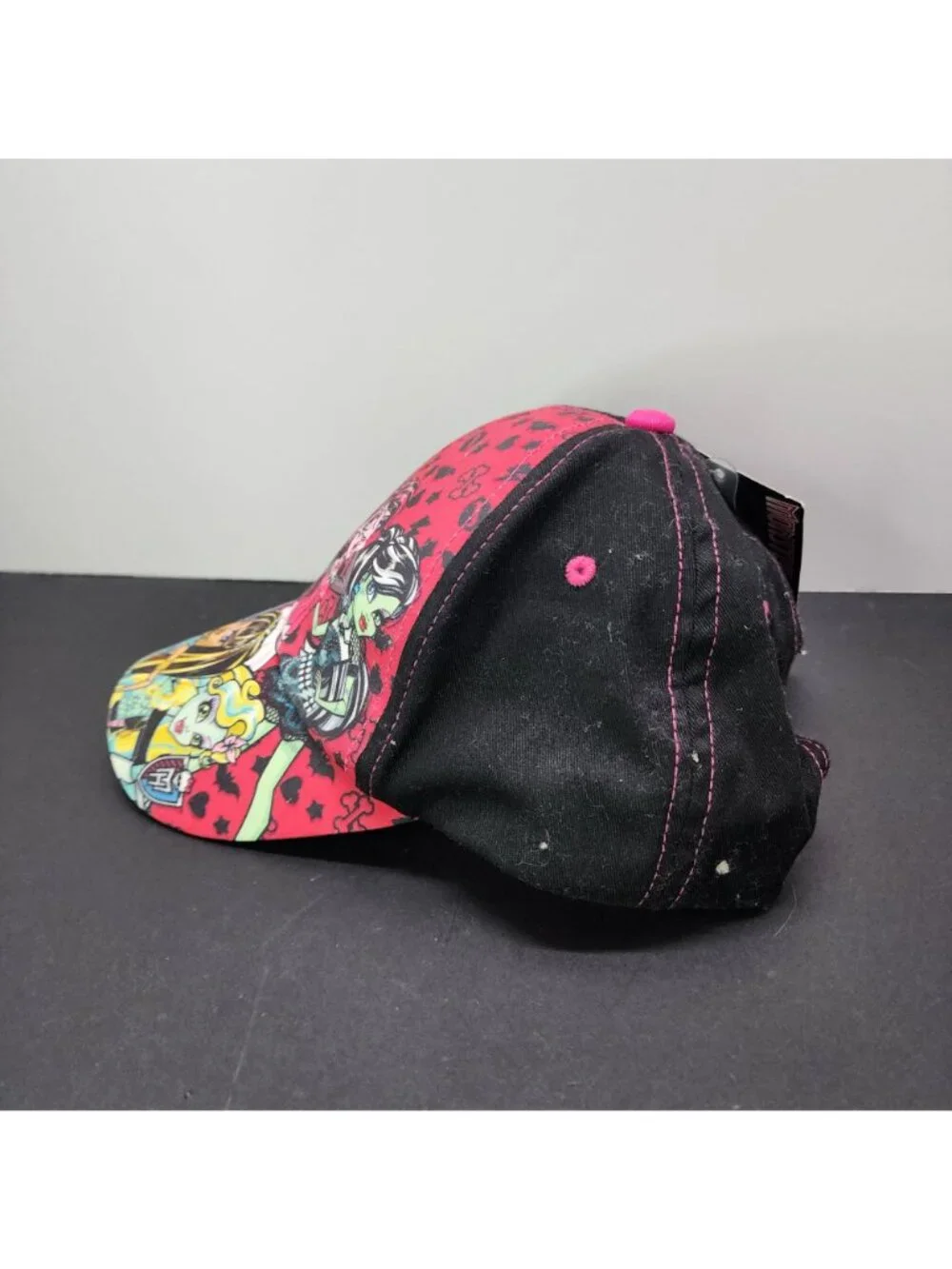 Monster High Baseball Hat Cap Girls Kids One Size Fits Most Snapback - NWT